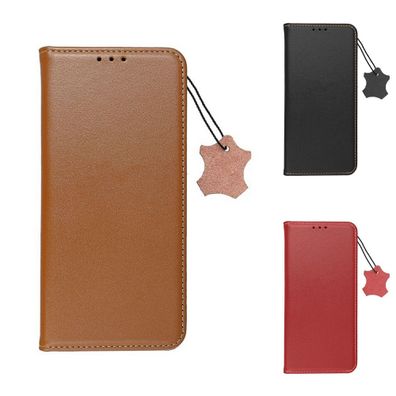 Smart Pro Echt Leder Hülle Tasche Handyhülle kompatibel mit