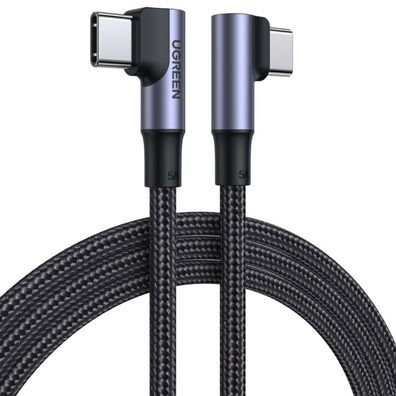 Ugreen abgewinkeltes USB Type C Kabel - USB Type C Quick Charge Power Delivery