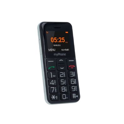 myPhone Halo Easy Mobiltelefon 1.77"-Display, 1000 mAh, 0,3 Mpx Kamera, 2G Schwarz