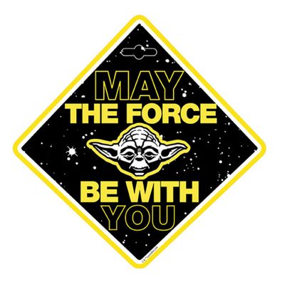Star Wars Baby on Board Schild Auto mit Saugnapf Hinweis Schild fürs Fenster