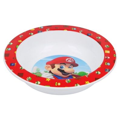 Super Mario Kindergeschirr ab 4 Jahren Schale für Kinder mikrowellengeeignet