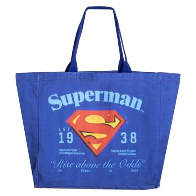 Superman Shopper für Erwachsene mit robuster Materialkombination