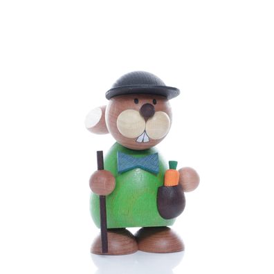 Osterartikel Osterhase Wanderer HxB 9,5x5,5cm NEU Osterdeko Osterhasenfigur