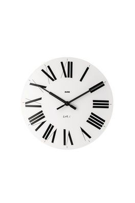 Alessi "Firenze" Wall Clock, White (Art.-Nr. 12 W, EAN 8003299295814)