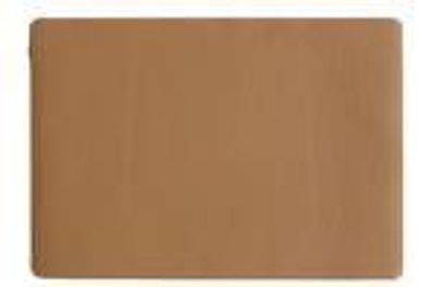 ASA Vorteilset 4 Stück Tischset, karamell LEDER 46 x 33 cm, Lederoptik 7802420