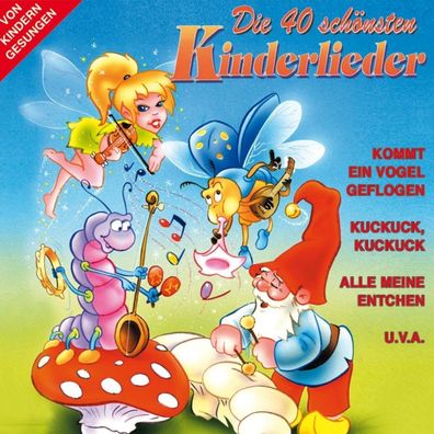 Die 40 schönsten Kinderlieder CD NEU OVP
