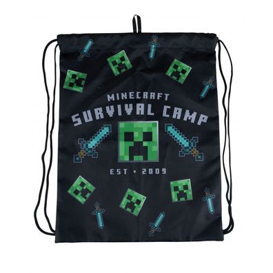 Astra 15234 Minecraft Sportbeutel Turnbeutel Sporttasche Schulbedarf NEU NEW