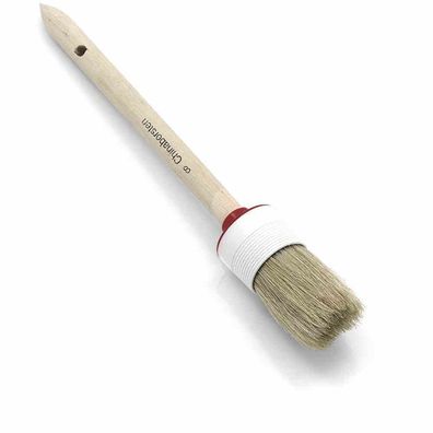 Industrie-Ringpinsel Größe 02 helle Borstenmischung 40 mm KS-Fassung
