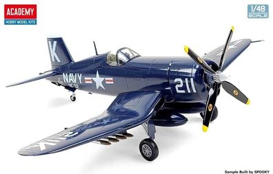 Academy 12353 USN F4U-4 Corsair Jangjin Reservoir in 1:48 Academy 492353 Bausatz