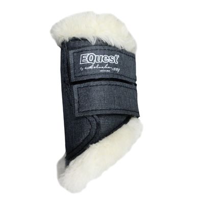 EQuest Softgamasche speziell für Mini-Shetty, 2er Set - Schwarz