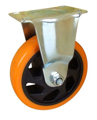 Transportrollen 125mm Lenkrolle Schwerlastrollen Bockrollen Möbelrolle Bremse