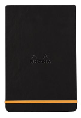Rhodia WebnotePAD A5 14x21 96S liniert sw