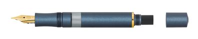 Kaweco Piston SPORT AL Kolbenfüllhalter Navy/Gold | Solo