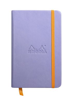 Rhodia Book Rhodiarama A6 96Bl blanko iris