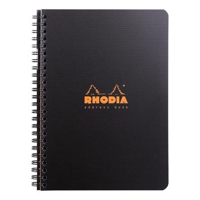 Rhodia Addressbuch Rhodia Spir A5 80Bl