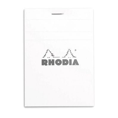 Rhodia Block Rhodia White 85x120 kar 80Bl