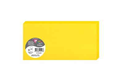 Clairefontaine Doppelkarte DL 210g sonne