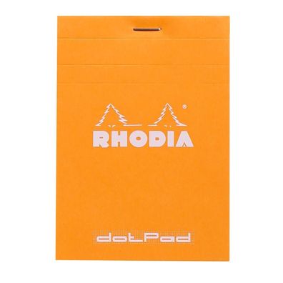 Rhodia DotPad Rhodia 85x120 80Bl orange