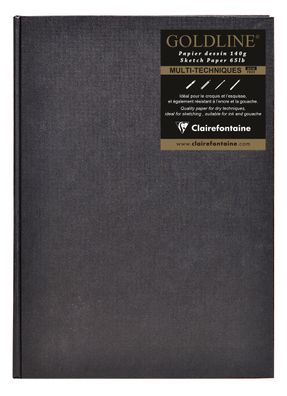 Clairefontaine Skizzenb Goldline A4 H 64Bl elfenbein