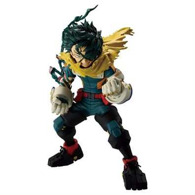 BANDAI Izuku Midoriya mit Kampfanzug | My Hero Academia Sammelfigur | 16 cm