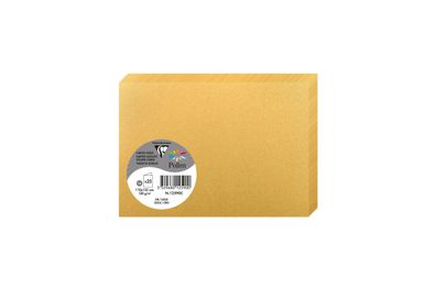 Clairefontaine Doppelkarte C6 210g gold