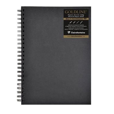 Clairefontaine Goldline Spiral A4 H 140g 64Bl elfb
