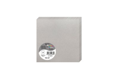 Clairefontaine Doppelkarte Pollen 135x135 silber