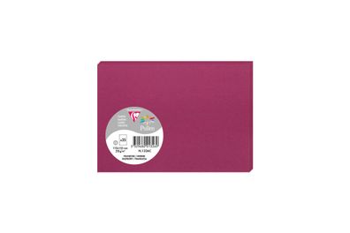 Clairefontaine Karte C6 Pollen 210g Himbeer