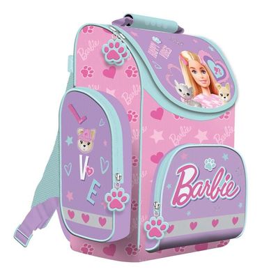 Barbie Rucksack 36,5 cm Schule Für Mädchen Backpack Kinder Schulranzen