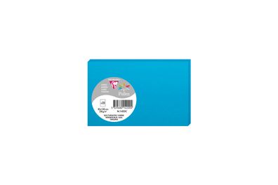 Clairefontaine Karte Pollen 82x128 210g türkis