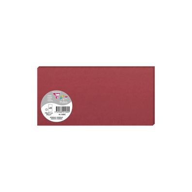Clairefontaine Karte DL Pollen 210g bordeaux