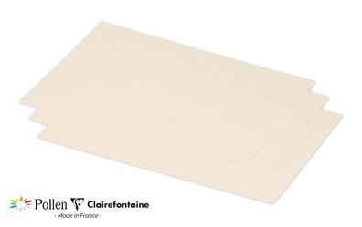 Clairefontaine Karte C5 Pollen 210g elfenbein