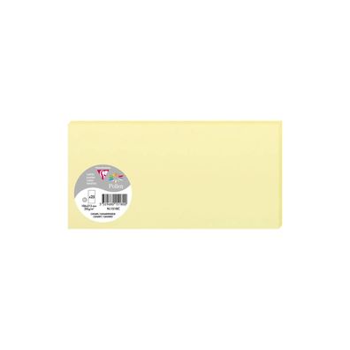 Clairefontaine Karte DL Pollen 210g Kanariengelb
