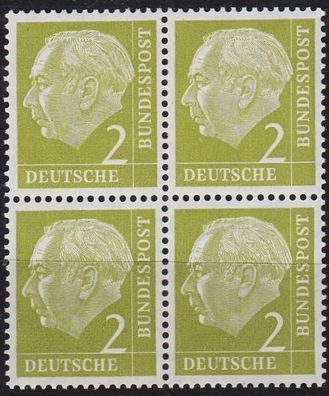 Germany BUND [1954] MiNr 0177 x ( * */mnh ) [01] 4er
