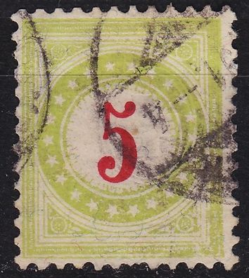 Schweiz Switzerland [Porto] MiNr 0017 II A Y N ( O/used ) [01] gelboliv