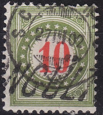 Schweiz Switzerland [Porto] MiNr 0018 II B Y K ( O/used ) [01]