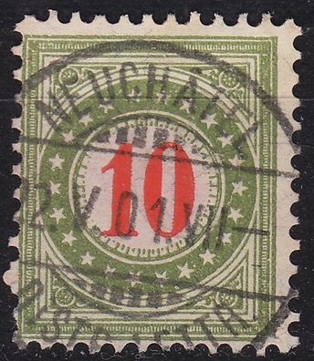 Schweiz Switzerland [Porto] MiNr 0018 II B Y N ( O/used ) [01]