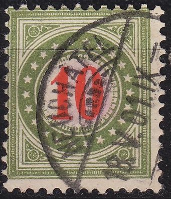 Schweiz Switzerland [Porto] MiNr 0018 II B Y N ( O/used ) [02]