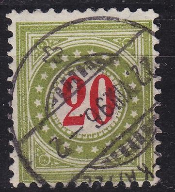 Schweiz Switzerland [Porto] MiNr 0019 II A Y K ( O/used ) [01]