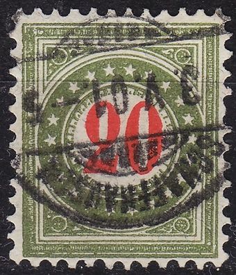 Schweiz Switzerland [Porto] MiNr 0019 II B Y K ( O/used ) [01]