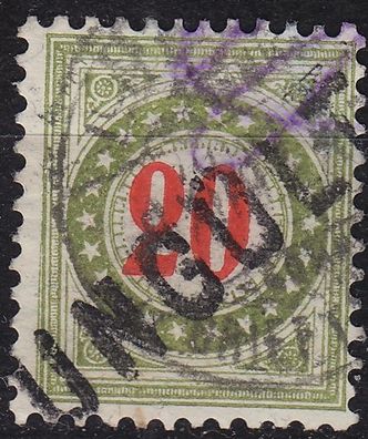 Schweiz Switzerland [Porto] MiNr 0019 II B Y K ( O/used ) [02]