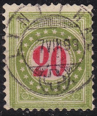 Schweiz Switzerland [Porto] MiNr 0019 II B Y K ( O/used ) [04] gelboliv