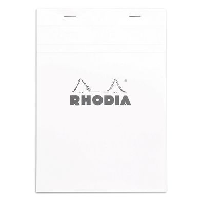 RHODIA Notizblock No. 16, DIN A5, k ariert, weiß (8017031)