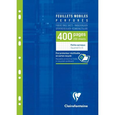 Clairefontaine Ringbucheinlagen A4 kar 200 Bl