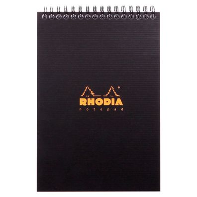 Rhodia Notep RHOD 90g Spir A5 80Bl lin