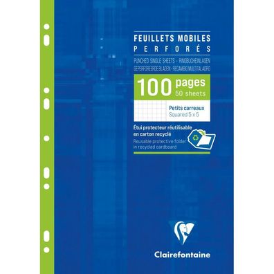 Clairefontaine Ringbucheinlagen A4 kar 50 Bl