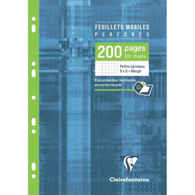 Clairefontaine Ringbucheinlagen A4 kar m Rd 100Bl