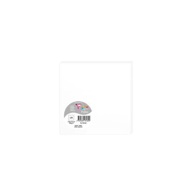 Clairefontaine Karte Pollen 135x135 210g weiß