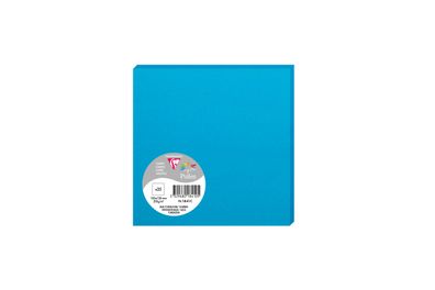 Clairefontaine Karte Pollen 135x135 210g türkis