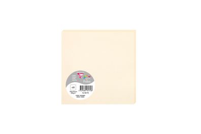 Clairefontaine Karte Pollen 135x135 210g elfenbein